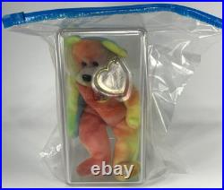 Rare Retired MWMT TY Beanie Babies Peace (Bear) with 8 Errors 1996 PE