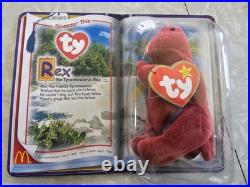 Rare Retired McDonald's TY Beanie Babies NIB (7) 1994, 1995 & 1999