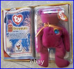 Rare Retired McDonald's TY Beanie Babies NIB (7) 1994, 1995 & 1999
