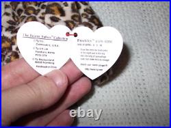 Rare/ Retired Pvc Pellet Beanie Baby Freckles