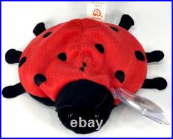 Rare Retired TY Beanie Babies Lucky with 7 Errors 95 with 93 Tush Tag PVC