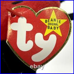 Rare Retired TY Beanie Babies Lucky with 7 Errors 95 with 93 Tush Tag PVC