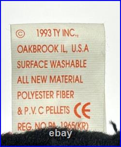 Rare Retired TY Beanie Babies Lucky with 7 Errors 95 with 93 Tush Tag PVC