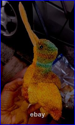 Rare Retired TY Original Beanie Baby 1998 Beak Ty Hummingbird Beak. RARE FIND