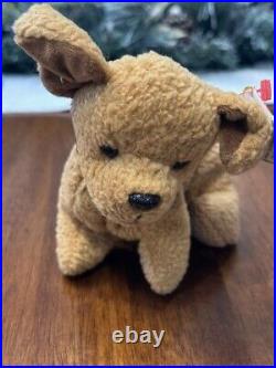 Rare & Retired Tuffy Beanie Baby 1996 With Rare Tag And Poem Errors