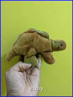 Rare Retired Ty 1995 Beanie Baby 4087 STEG, Mint Original 3rd/2nd G, 2 TUSH TAGS