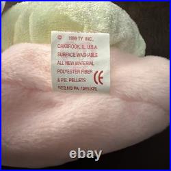 Rare/Retired Ty Beanie Babies Swirly The Snail Plush Toy Mint Condition