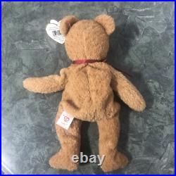 Rare Retired Ty Beanie Baby Curly The Bear Many Errors