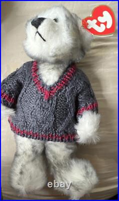 Rare Retired Ty Beanie Baby Fairbanks the Bear New With Tag ERRORS