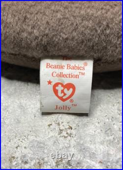 Rare Retired Ty Beanie Baby JOLLY Walrus Errors Babies PVC Pellets
