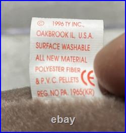 Rare Retired Ty Beanie Baby JOLLY Walrus Errors Babies PVC Pellets