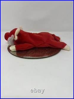 Rare-Retired? Ty Beanie Baby Snort the Bull 1995 Tag Errors, PVC Pellets