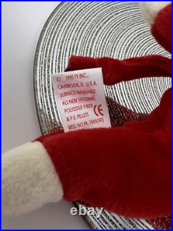 Rare-Retired? Ty Beanie Baby Snort the Bull 1995 Tag Errors, PVC Pellets