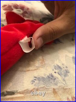 Rare Retired Ty Beanie Baby'pinchers' With Many Errors Mint