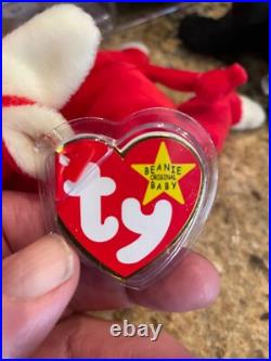 Rare Retired Ty Snort Beanie Baby 95 With All Errors