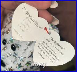 Rare/Retired WITH ERRORS Ty Beanie Baby The Beginning 2000