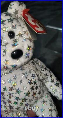 Rare/Retired WITH ERRORS Ty Beanie Baby The Beginning 2000