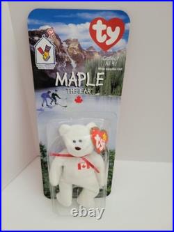 Rare Set of 4 McDonalds Happy Meal Toys, TY Beanie Babies, 1997, Original Package