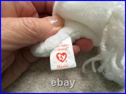 Rare Set of 4 Retired Ty Mystic the Unicorn Beanie Babies MWT