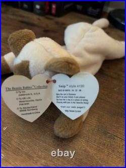 Rare Snip the Cat Beanie Baby With RARE Tag Rare Snip the Cat Beanie Baby With RARE Tag