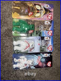 Rare? -TY BEANIE BABIES MCDONALDS Bears (1999) VINTAGE SET OF 4 (Never Opened)