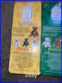 Rare? -TY BEANIE BABIES MCDONALDS Bears (1999) VINTAGE SET OF 4 (Never Opened)