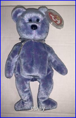 Rare TY Beanie Babies Clubby 2 Protective Cover On Tag