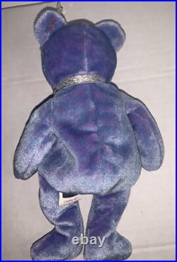 Rare TY Beanie Babies Clubby 2 Protective Cover On Tag