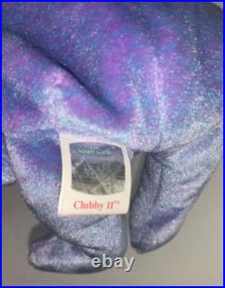 Rare TY Beanie Babies Clubby 2 Protective Cover On Tag