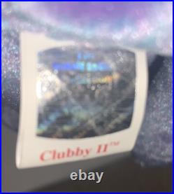 Rare TY Beanie Babies Clubby 2 Protective Cover On Tag