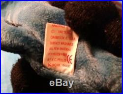 Rare TY Beanie Babies Rainbow Retired 1997 PVC 1ST EDITION Best Christmas Gift
