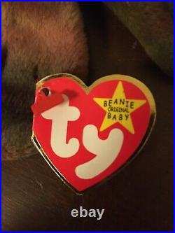 Rare TY Beanie Baby Claude the Crab in Mint Condition