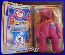 Rare TY Collectible, Millennium The Bear, Ronald Mcdonald Charities Still In Box