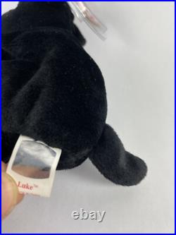 Rare TY LUKE Beanie Baby 1998/1999 with Tag Errors Holographic