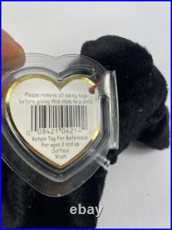 Rare TY LUKE Beanie Baby 1998/1999 with Tag Errors Holographic