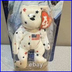 Rare TY Teenie Beanie Baby Glory the Bear 1999 McDonald In Box Tag Error 1993
