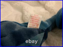 Rare Tag Error Retired TY Beanie Baby Rainbow the Chameleon See Description