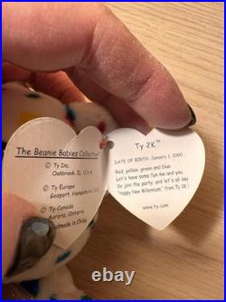 Rare Ty 2k Beanie Baby with Errors Mint Condition Ty Beanie Babies