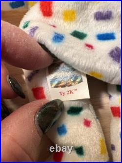 Rare Ty 2k Beanie Baby with Errors Mint Condition Ty Beanie Babies