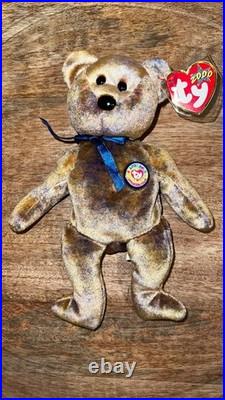 Rare Ty Beanie Babies Clubby III 2000- Brand New Condition! With Tag Errors