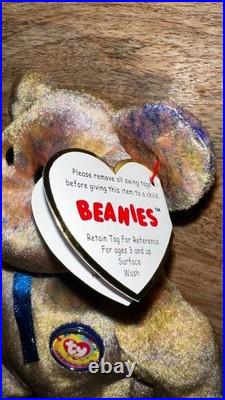 Rare Ty Beanie Babies Clubby III 2000- Brand New Condition! With Tag Errors