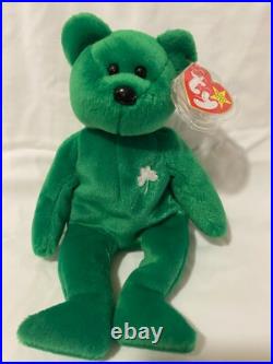 Rare Ty Beanie Babies Erin 1997 retired withTag Errors