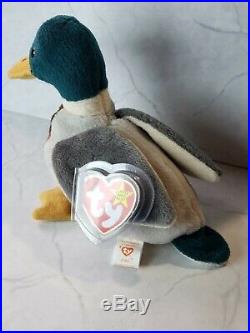 Rare Ty Beanie Babies Jake, 1997/1998 Red Stamp on Tush Tag Birthday Written Out