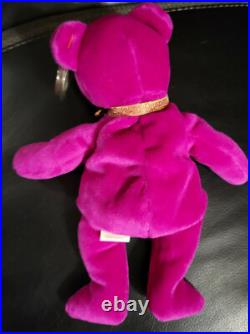 Rare Ty Beanie Babies Millennium The Bear Retired Nwt Original Owner Free Ship