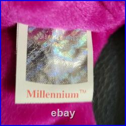 Rare Ty Beanie Babies Millennium The Bear Retired Nwt Original Owner Free Ship