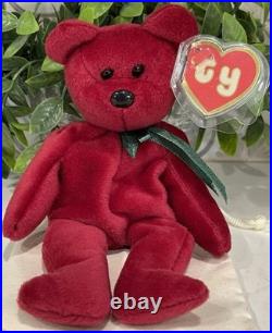 Rare Ty Beanie Baby Cranberry Bear TEDDY Babies Fake Knockoff Collector Piece