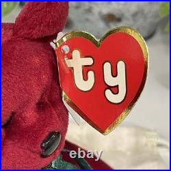 Rare Ty Beanie Baby Cranberry Bear TEDDY Babies Fake Knockoff Collector Piece