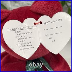 Rare Ty Beanie Baby Cranberry Bear TEDDY Babies Fake Knockoff Collector Piece