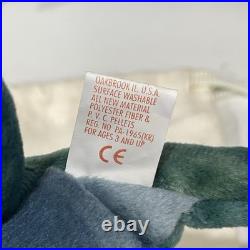 Rare Ty Beanie Baby Green Bronty Dinosaur Babies Fake Knockoff Collectors Piece