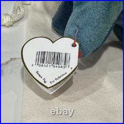 Rare Ty Beanie Baby Green Bronty Dinosaur Babies Fake Knockoff Collectors Piece